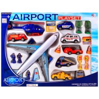 Комплект за игра на летище, снимка 1 - Влакчета, самолети, хеликоптери - 43711169