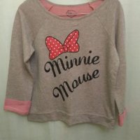 Disney Minnie Mouse тънка блузка, снимка 1 - Блузи с дълъг ръкав и пуловери - 26707633
