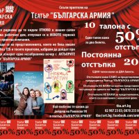 Карта за отстъпка от 50% за шест Театъра в София, снимка 8 - Други - 43726037