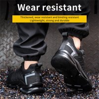 Работни обувки с метално бомбе - уникално леки от дишащ материал (Модел 276), снимка 11 - Други - 33620262