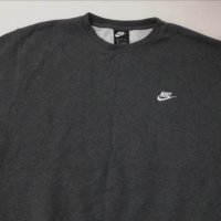 Nike Sportswear Fleece Sweatshirt оригинално горнище 2XL Найк памук, снимка 2 - Спортни дрехи, екипи - 39144486