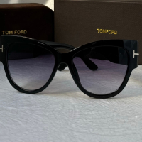 Tom Ford дамски слънчеви очила котка 3 цвята, снимка 5 - Слънчеви и диоптрични очила - 44884484