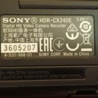 Камера SONY HDR CX240E. , снимка 11 - Камери - 43625350