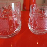 Кристални чаши, снимка 2 - Чаши - 39211571