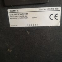 Тонколони Sony 200w, снимка 3 - Тонколони - 43989587