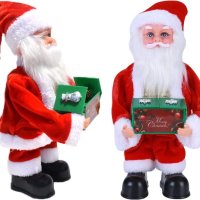 Пеещ и танцуващ Дядо Коледа, снимка 2 - Декорация за дома - 42933547