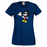 Дамска тениска Mickey Mask Мини Маус,Микки Маус.Подарък,Изненада,, снимка 5 - Тениски - 36526353