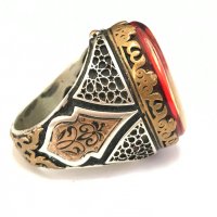 Уникален дизайнерски сребърен пръстен.№0394 , снимка 1 - Колекции - 33581772