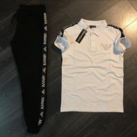 Armani мъжки екип тениска и спортно долнище реплика, снимка 1 - Спортни дрехи, екипи - 33600228
