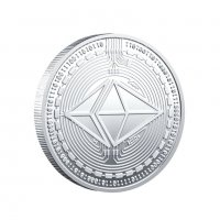 Етериум Класик монета / Ethereum Classic Coin ( ETC ) - Silver, снимка 5 - Нумизматика и бонистика - 38927876