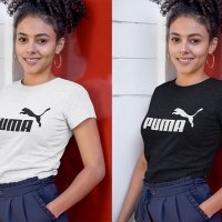  Дамска тениска Puma принт Модели и размери , снимка 3 - Тениски - 28605443