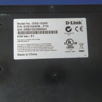 D-Link DGS-1024D, снимка 3 - Суичове - 32648755