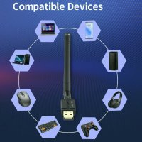 USB Адаптер Bluetooth 5.3 – до 100м, снимка 7 - Мрежови адаптери - 44109592