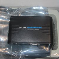 Продавам VGA to HDMI converter (конвертор), снимка 1 - Кабели и адаптери - 43099657