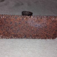 стар метален гребен, снимка 2 - Други ценни предмети - 26884358