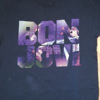 Vintage JON BON JOVI Because We Can 2013 Tour T-Shirt, снимка 1 - Тениски - 35016493