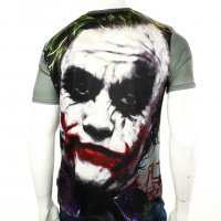 Мъжка тениска Жокерът The Joker  тотал принт 3Д, снимка 2 - Тениски - 33597726