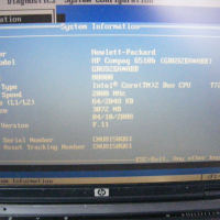 Работещ лаптоп за части HP Compaq 6510b, снимка 7 - Части за лаптопи - 44877255