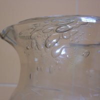 Стара стъклена кана., снимка 7 - Антикварни и старинни предмети - 43406820