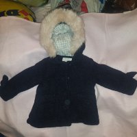 Детско палто с пух 80см ZARA, снимка 2 - Бебешки якета и елеци - 43271135