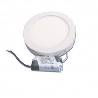 LED Панел за външен монтаж 18W, ф222мм, 6000K, IP20, снимка 2 - Лампи за таван - 38393805