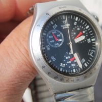 Швейцарски часовник ''Swatch'' хронограф, снимка 9 - Мъжки - 43973881