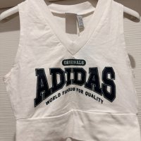 ADIDAS юбилеен топ S, снимка 1 - Корсети, бюстиета, топове - 44076628