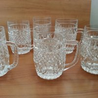 Кристални чаши  халби, снимка 4 - Антикварни и старинни предмети - 28838595