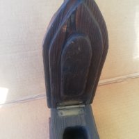 Ръчно изработена дървена ютия , сувенир!, снимка 10 - Антикварни и старинни предмети - 38702152