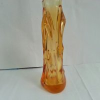 Стъклена ваза кристално стъкло , снимка 1 - Антикварни и старинни предмети - 27170136