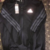 Оригинална блуза жилетка анцуг Adidas, снимка 2 - Спортни дрехи, екипи - 38916482