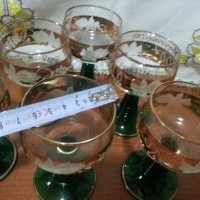 Френски кристални чаши , снимка 6 - Антикварни и старинни предмети - 43355800