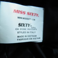 Miss Sixty оригинално дамско черно дълго яке М , снимка 12 - Якета - 27571132