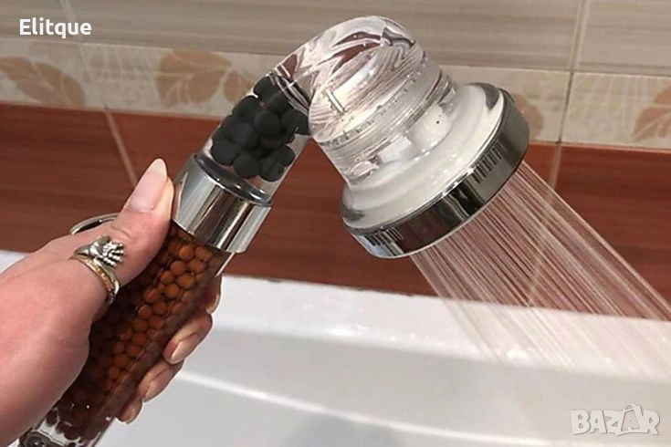 СПА душ слушалка с германий и турмалин 🚿, снимка 1