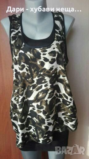 Фин разкроен потник/топ🍀❤L,XL❤🍀арт.243, снимка 1