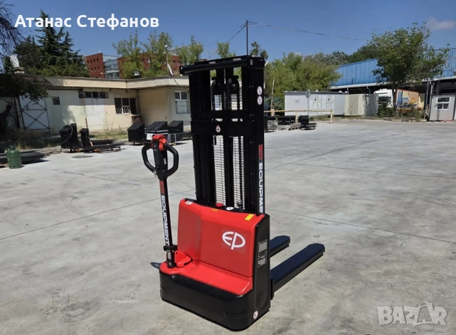 Стакер (високоповдигач) електрически на най-добри цени, снимка 1