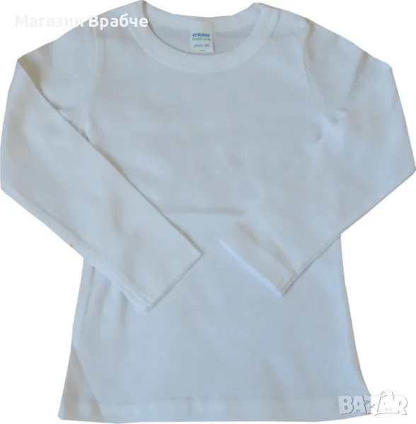 Детска тениска от 100%памук - рипс, снимка 1