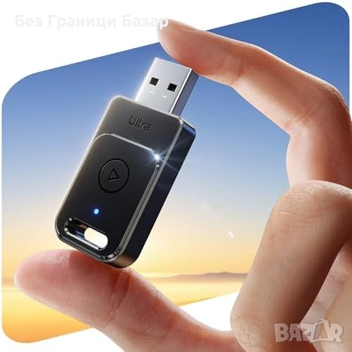 Нов Wireless CarPlay адаптер USB A/C – бързо авто-свързване, без кабели, снимка 1