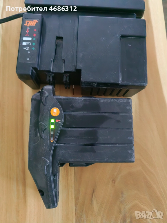 Батерия и зарядно на Spit, снимка 1