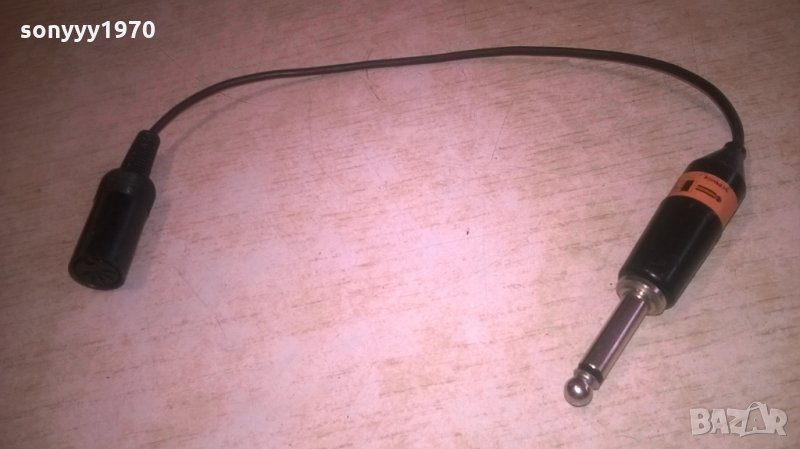 AKG TYPE UT-331-38СМ КАБЕЛ С ТРОИКА И ЖАК-ВНОС ХОЛАНДИЯ, снимка 1