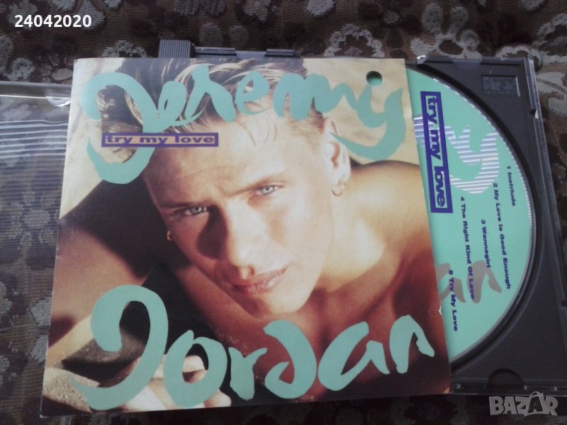 Jeremy Jordan – Try My Love оригинален US диск, снимка 1