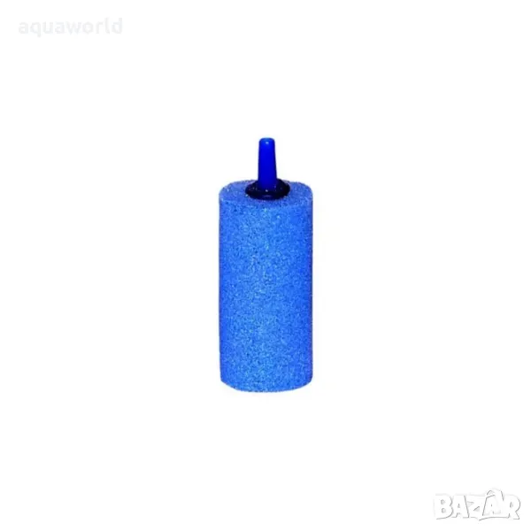 "ПРОМОЦИЯ" Hailea Камъче за въздух цилиндър синьо, снимка 1