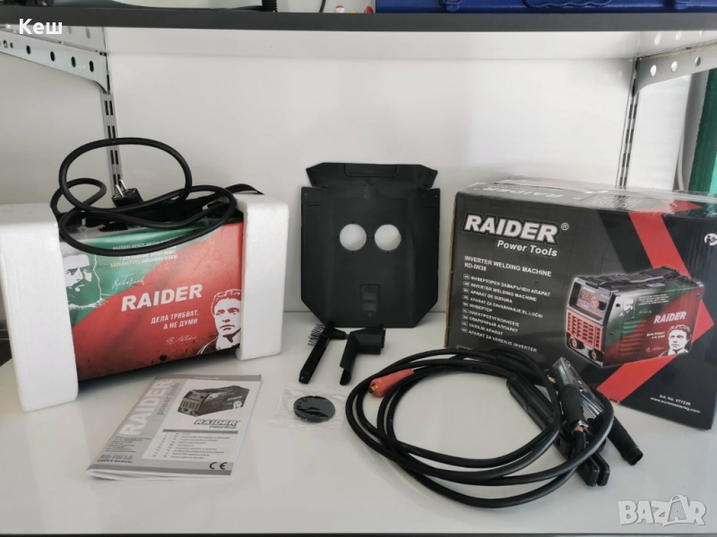 Инверторен електрожен Raider RD-IW38 BG, снимка 1