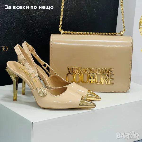 Дамски сандали на ток Versace - Налични различни цветове Код D1034, снимка 1
