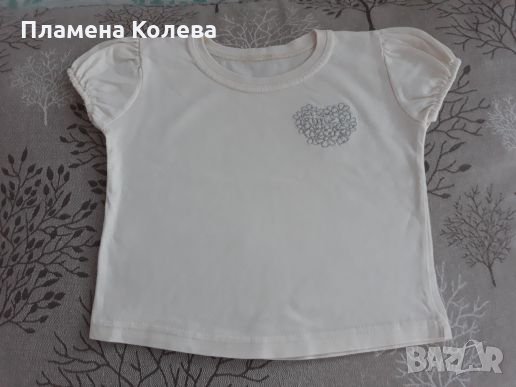 Блузка къс ръкав размер 74см, снимка 1