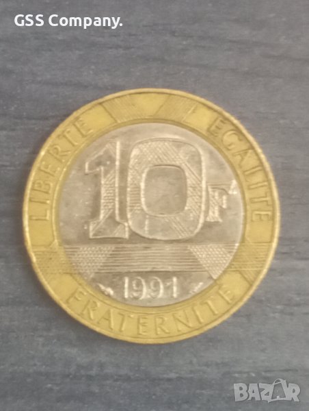 10 франка (1991) Франция , снимка 1