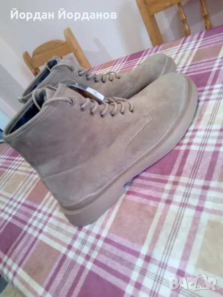 Мъжки кожени обувки , снимка 1