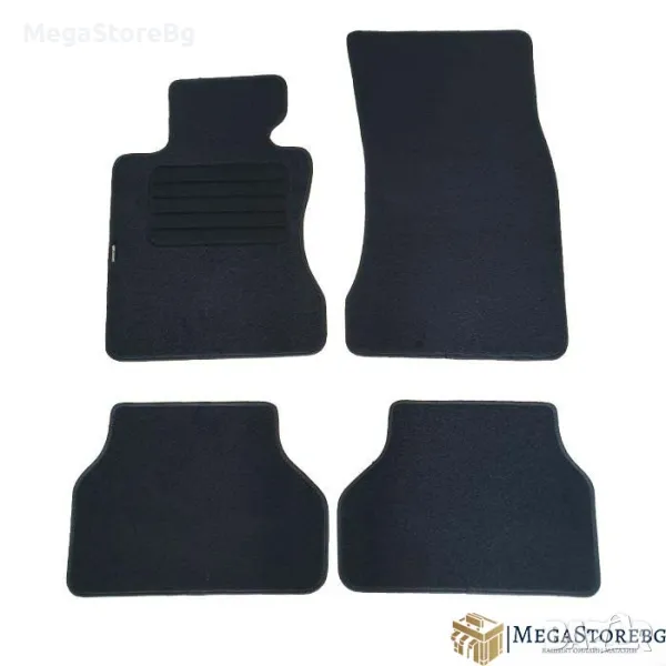 Мокетни стелки за BMW 5 серия E60 03-10 4 части, снимка 1