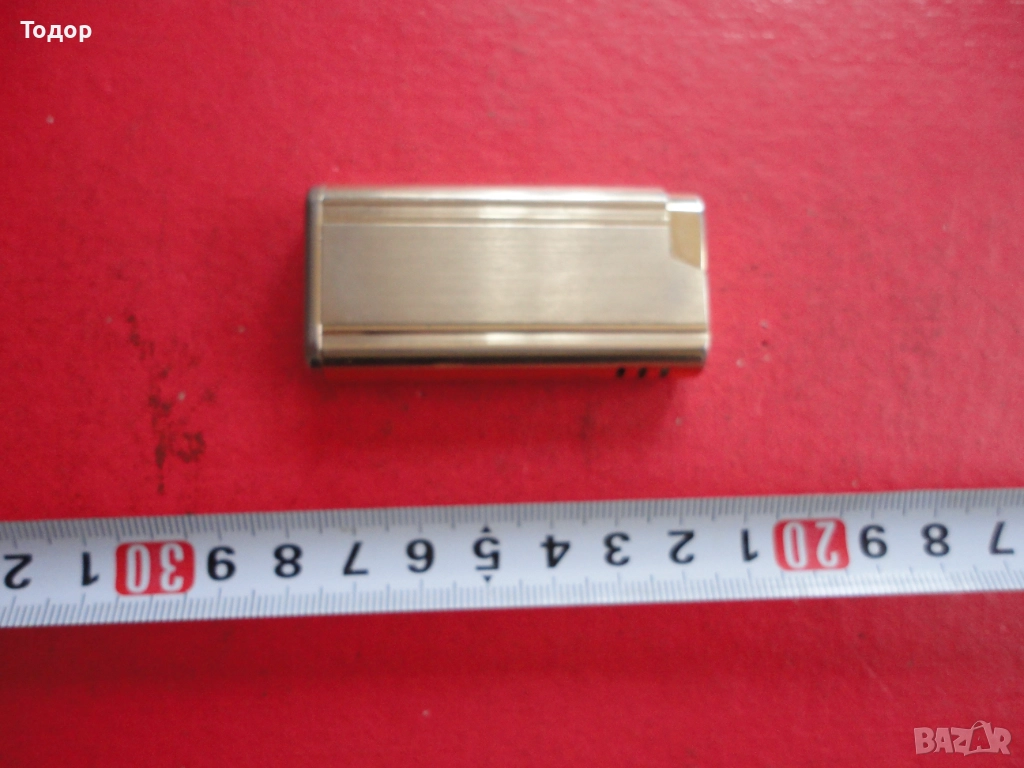 Луксозна позлатена запалка Ibelo W Germany, снимка 1