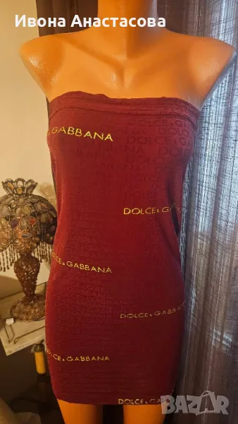 НЕПОВТОРИМА РОКЛЯ БОРДО , снимка 1